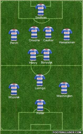 Queens Park Rangers Formation 2016