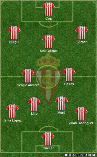 Real Sporting S.A.D. Formation 2016