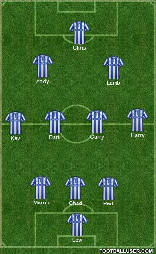 Sheffield Wednesday Formation 2016