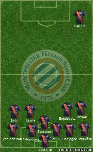 Montpellier Hérault Sport Club Formation 2016