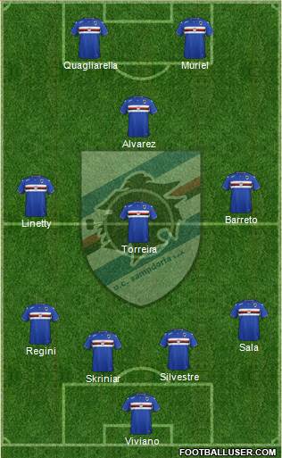 Sampdoria Formation 2016