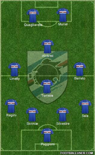 Sampdoria Formation 2016