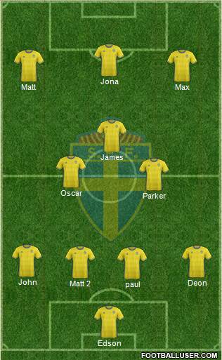 Sweden Formation 2016