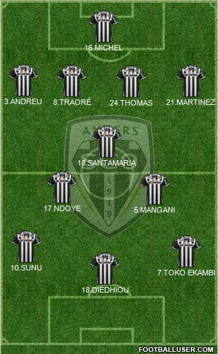 Angers SCO Formation 2016