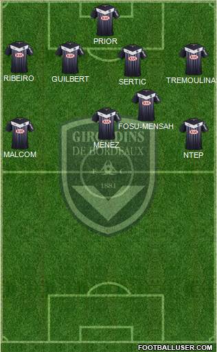 FC Girondins de Bordeaux Formation 2016