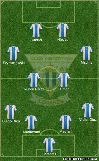 C.D. Leganés S.A.D. Formation 2016