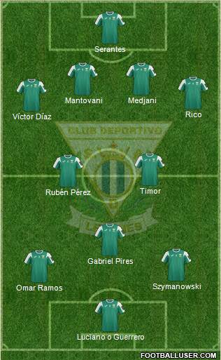 C.D. Leganés S.A.D. Formation 2016