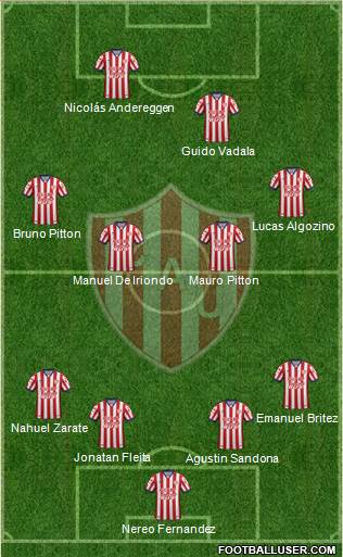 Unión de Santa Fe Formation 2016