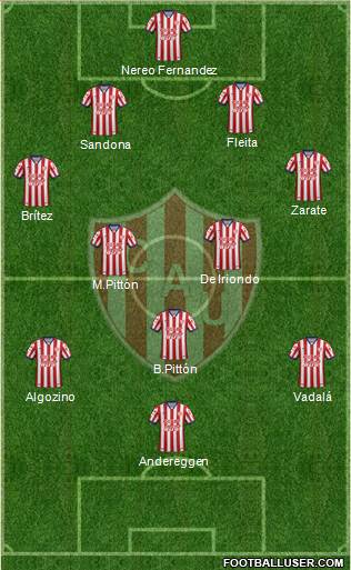 Unión de Santa Fe Formation 2016