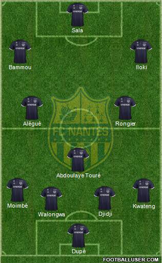 FC Nantes Formation 2016