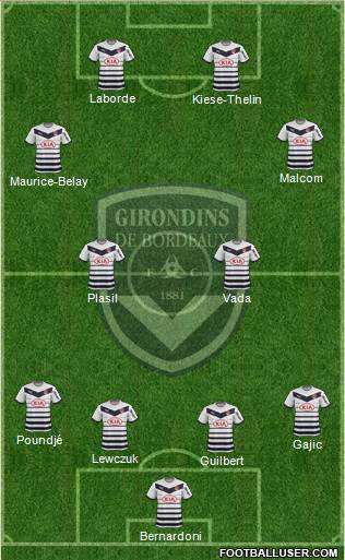 FC Girondins de Bordeaux Formation 2016