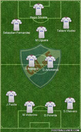 Club Nacional de Football Formation 2016