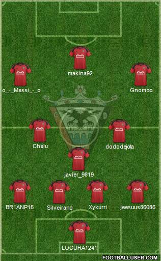 C.D. Mirandés Formation 2016