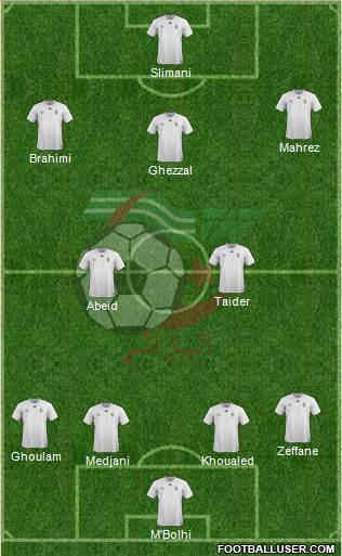 Algeria Formation 2016