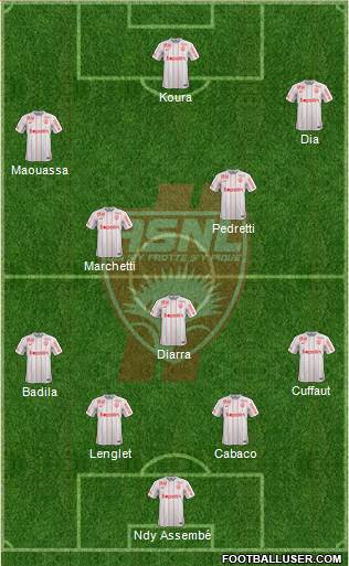 A.S. Nancy Lorraine Formation 2016