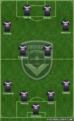 FC Girondins de Bordeaux Formation 2016