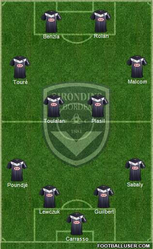 FC Girondins de Bordeaux Formation 2016