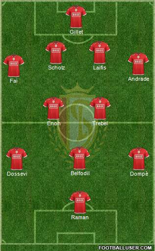 R Standard de Liège Formation 2016