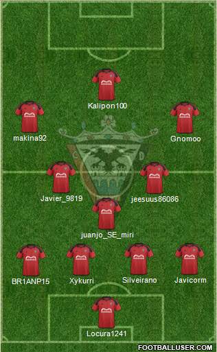 C.D. Mirandés Formation 2016