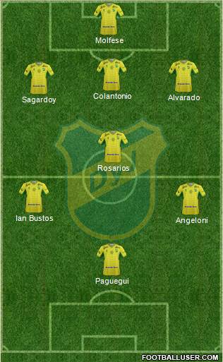 Defensa y Justicia Formation 2016