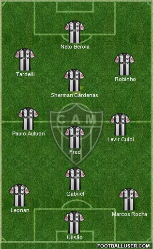 C Atlético Mineiro Formation 2016