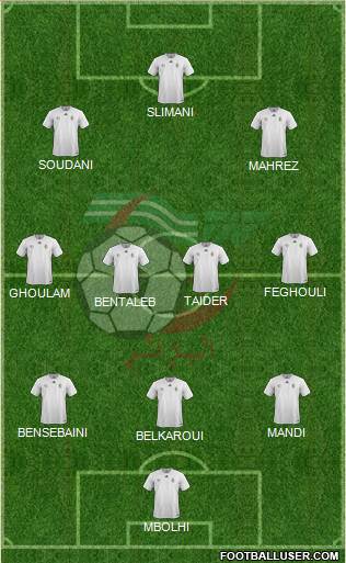 Algeria Formation 2016