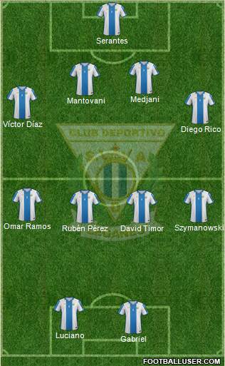 C.D. Leganés S.A.D. Formation 2016