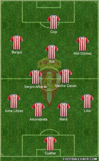 Real Sporting S.A.D. Formation 2016