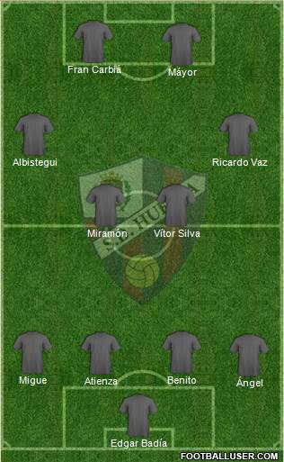 S.D. Huesca Formation 2016