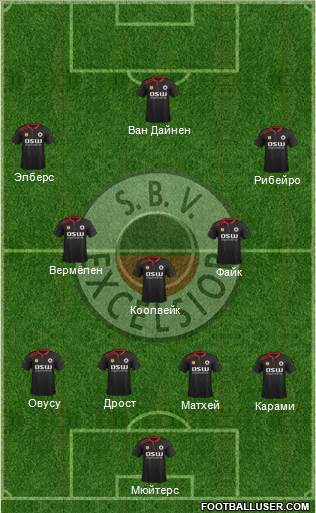 SBV Excelsior Formation 2016