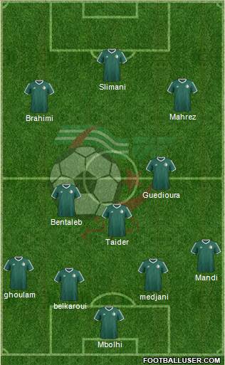 Algeria Formation 2016