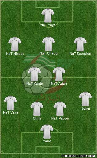 Algeria Formation 2016