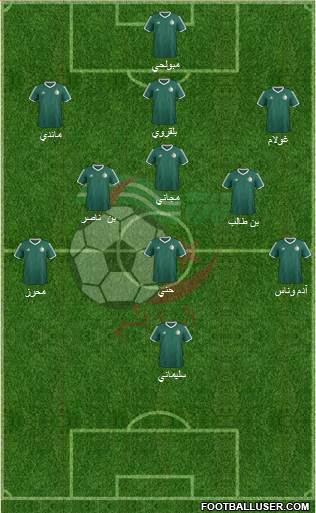 Algeria Formation 2016