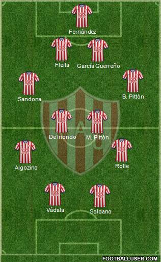 Unión de Santa Fe Formation 2016