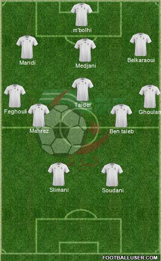 Algeria Formation 2016