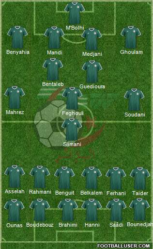 Algeria Formation 2016