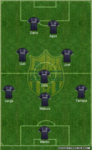 FC Nantes Formation 2016