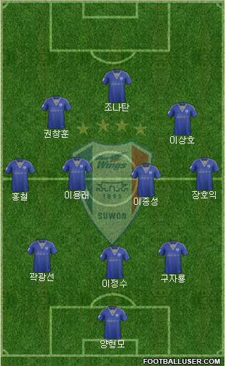 Suwon Samsung Blue Wings Formation 2016