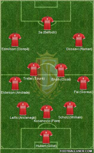 R Standard de Liège Formation 2016