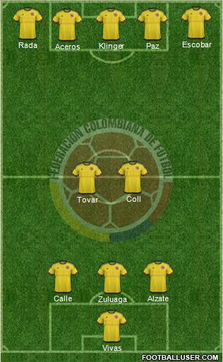 Colombia Formation 2016