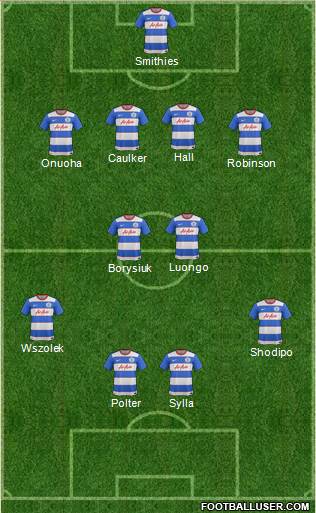 Queens Park Rangers Formation 2016