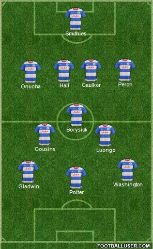 Queens Park Rangers Formation 2016