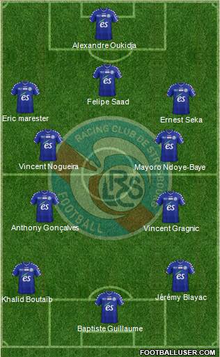 Racing Club de Strasbourg-Football Formation 2016