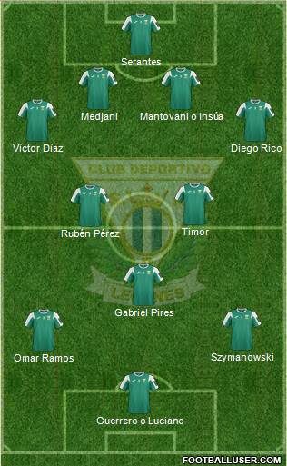 C.D. Leganés S.A.D. Formation 2016