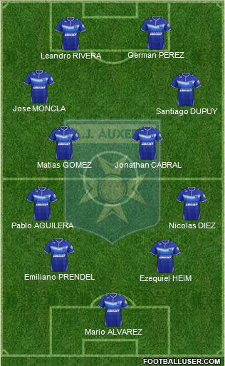 A.J. Auxerre Formation 2016