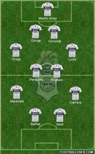 Gimnasia y Esgrima de La Plata Formation 2016