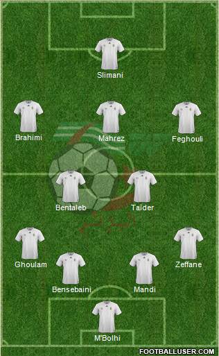 Algeria Formation 2016