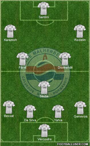 Stade Malherbe Caen Basse-Normandie Formation 2016