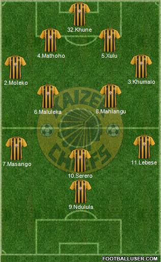 Kaizer Chiefs Formation 2016