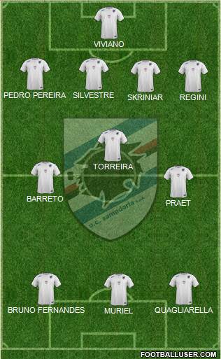 Sampdoria Formation 2016